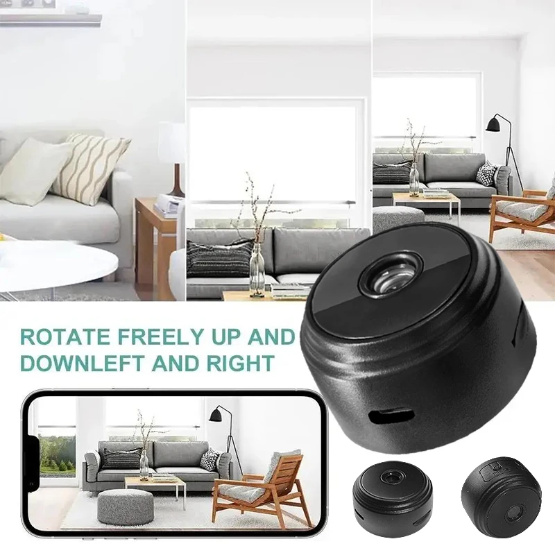 A9 Mini Camera HD 720P Intelligent Home Security IP WiFi Camera Monitor Mobile Remote Application