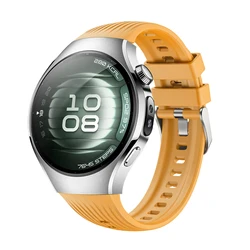 Breathable Silicone Sport Strap - No Gaps Elastic Smartwatch Band - watch 5 46mm (Y)