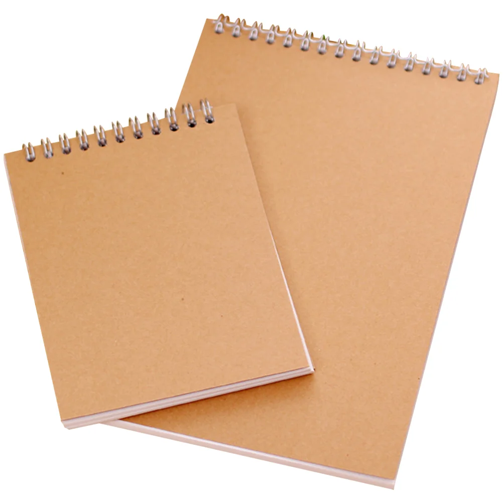 

2Pcs Paper Sketch Books Lightweight Sketchbooks Practical Sketchpads Portable Drawing Books