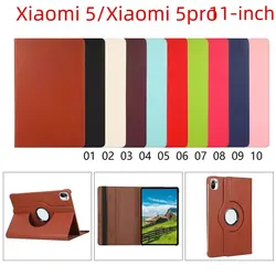 Xiaomi 5/mi 5pro Tablet Case Litchi Pattern 360 Rotation Suitable For 11 Inch Tablet E-books Case