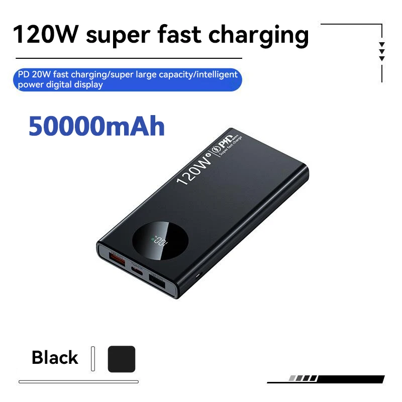 Black 50000mAh