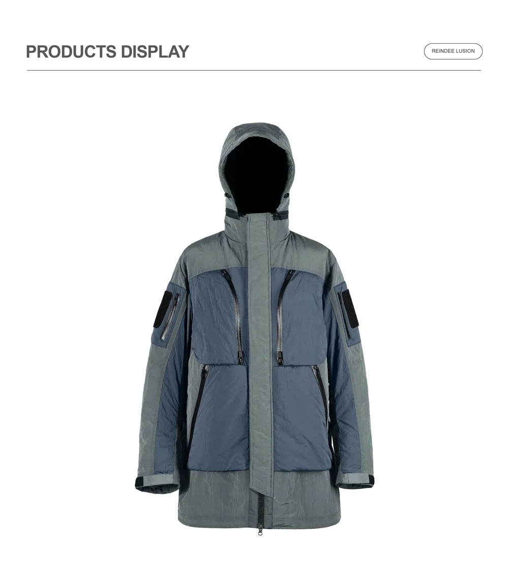 Reindee Lusion 24aw Insulated jacket primaloft gold cold and water resistant multipocket techwear gorpcore