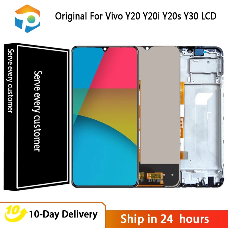 

6.51'' inch Original For Vivo Y12a Y12s Y15a Y15s Y20 Y20i Y20s Y30 LCD Display Touch Screen Digitizer Assembly Replacement