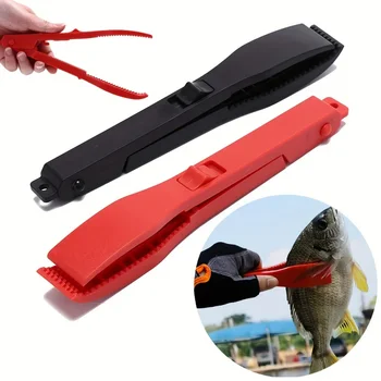 Multifunctional Fishing Fish Clip Hand Controller Tackle Tool Fishing Body Grip Clamp Gripper Grabber with Lock Switch