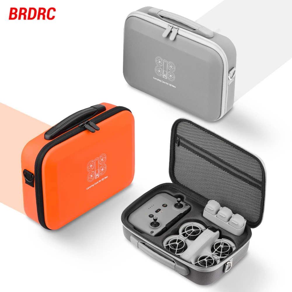 DJI Case Drone Case Drone Storage Bag Drone Accessories Storage Bag For DJI Neo Drone Body Battery Protective Carrying Case RC N3 PU Remote Controller Handbag NEO Travel Box