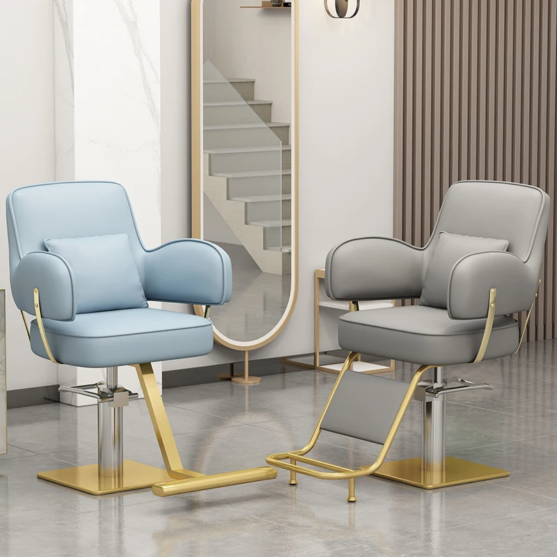 

Hair Wash Lash Salon Chair Makeup Hairdressing Luxury Retro Modern Chair Esthetician Barber Cadeira Manicure Salon Furniture