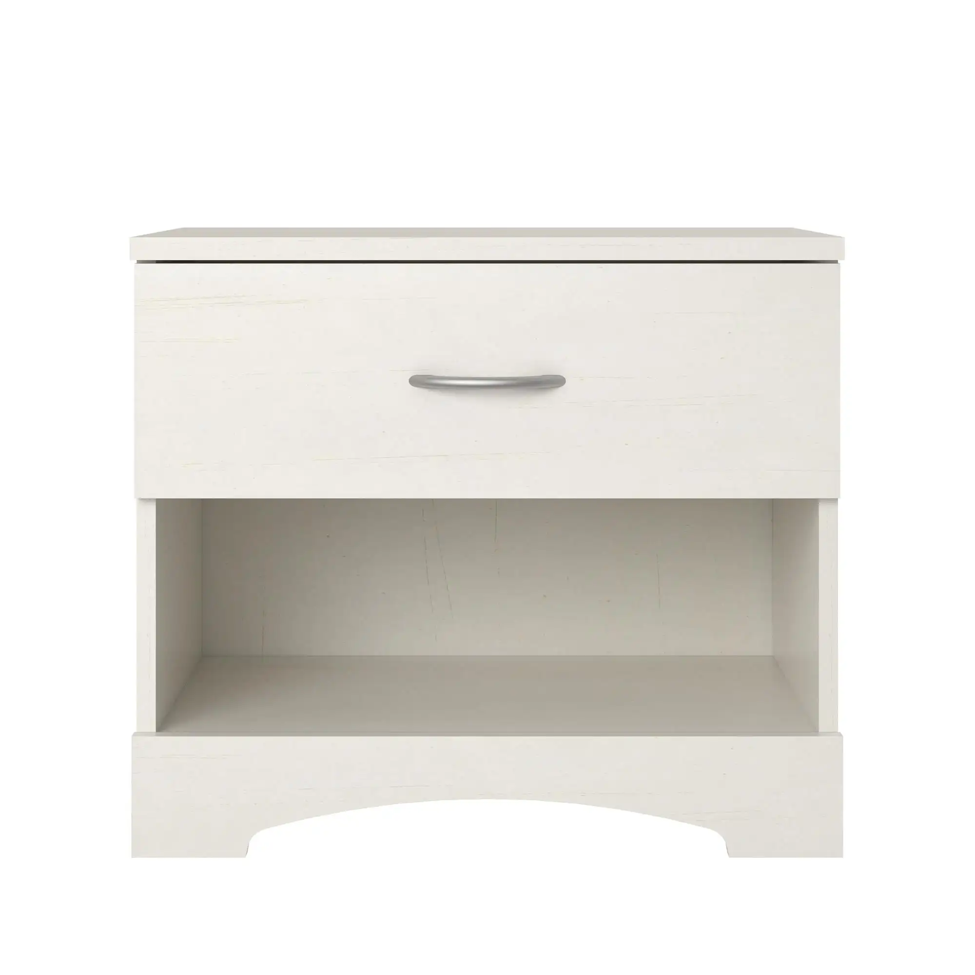 

Ameriwood Home Crescent Point Nightstand, Multiple Colors - Ivory