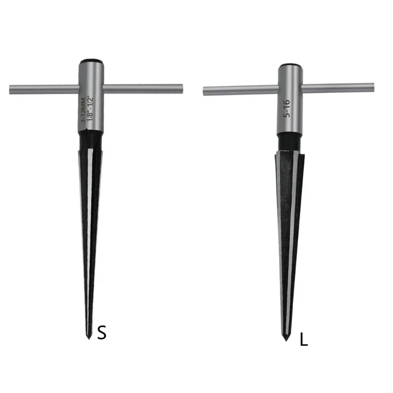 3-13mm & 5-16mm 테이퍼 리머 핸드 금속 리머 디버링 확대 핀 구멍 목재 금속 플라스틱 드릴링 용 핸드 헬드 리머