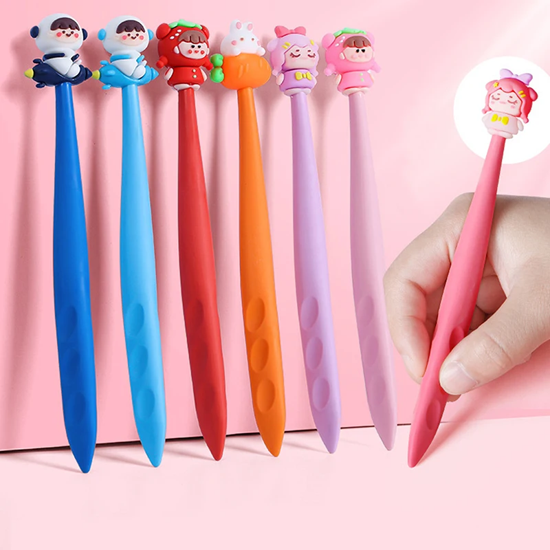 

Cute Kawaii Pen Shape Pencil Eraser Clean And Leave No Trace Creative Stationery Eraser Draw Modify Student Supplies