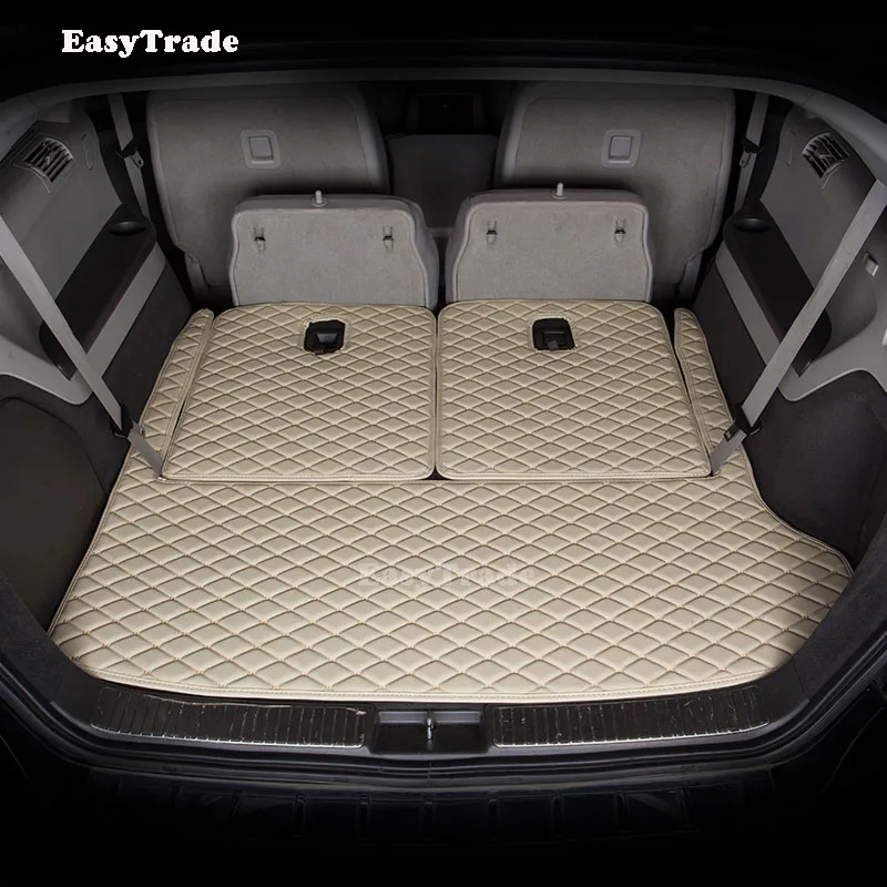  Car Tapis de Coffre Voiture, pour Benz EQS (V297) 2021 Antidérapant  Imperméable Protection Coffre Voiture Cargaison Doublure Accessories,B