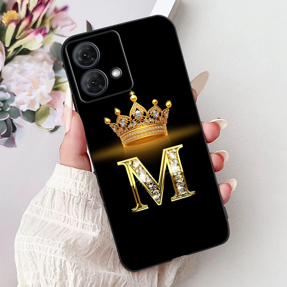 Luxury Soft Silicone Phone Case with Elegant Letter Design