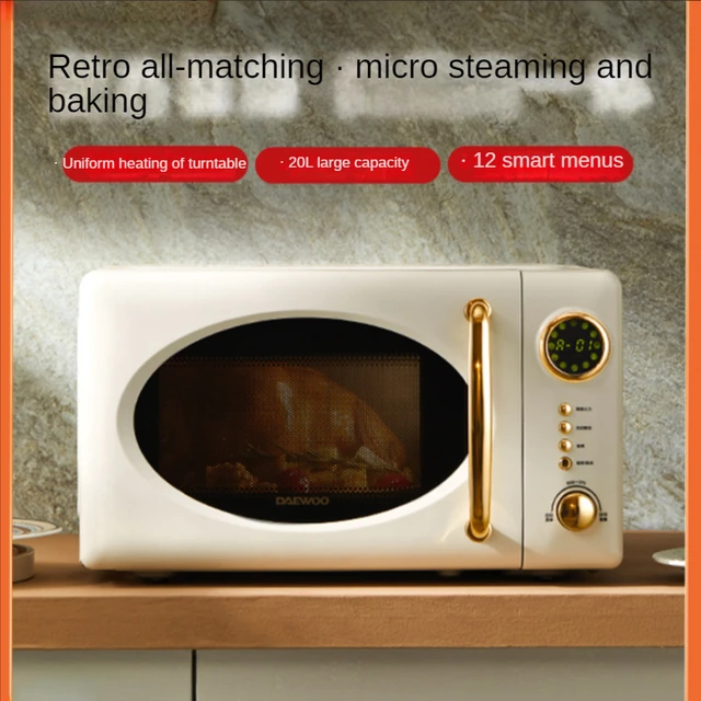 Microwave Oven Retro Domestic Small Mini Multi-Function Micro-Baking  All-in-One Machine - AliExpress