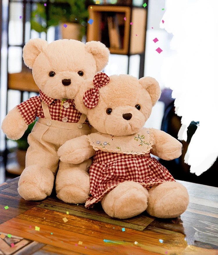 sweet couple teddy bear