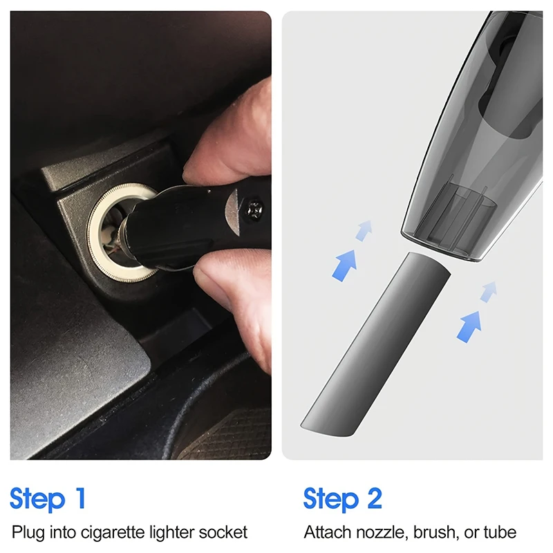 Xiaomi 180W Wireless Handheld Portable Vacuum Cleaner USB Charging For Car Bedroom Pet Hair