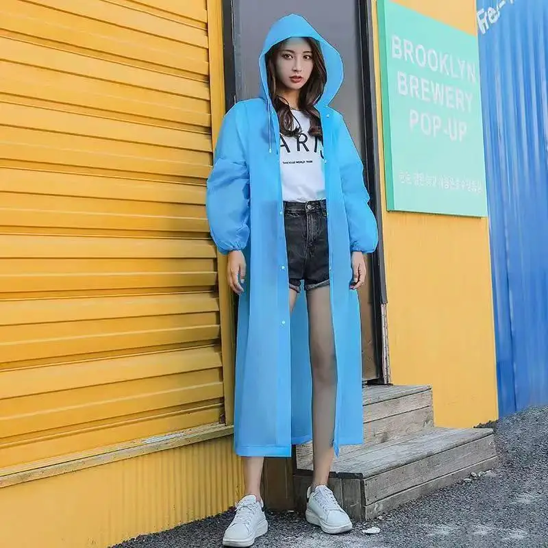 Poncho De Pluie Imperméable 113cm - Léger Et Portable - Pour Homme Et Femme - Activités Extérieur