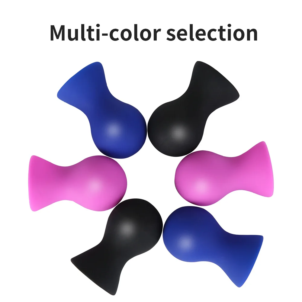 Nipple Sex Toys 2PCS Silicone Nipple Sucker Pump Breast Massager Nipple Clamps Clitoris Stimulator for Couples