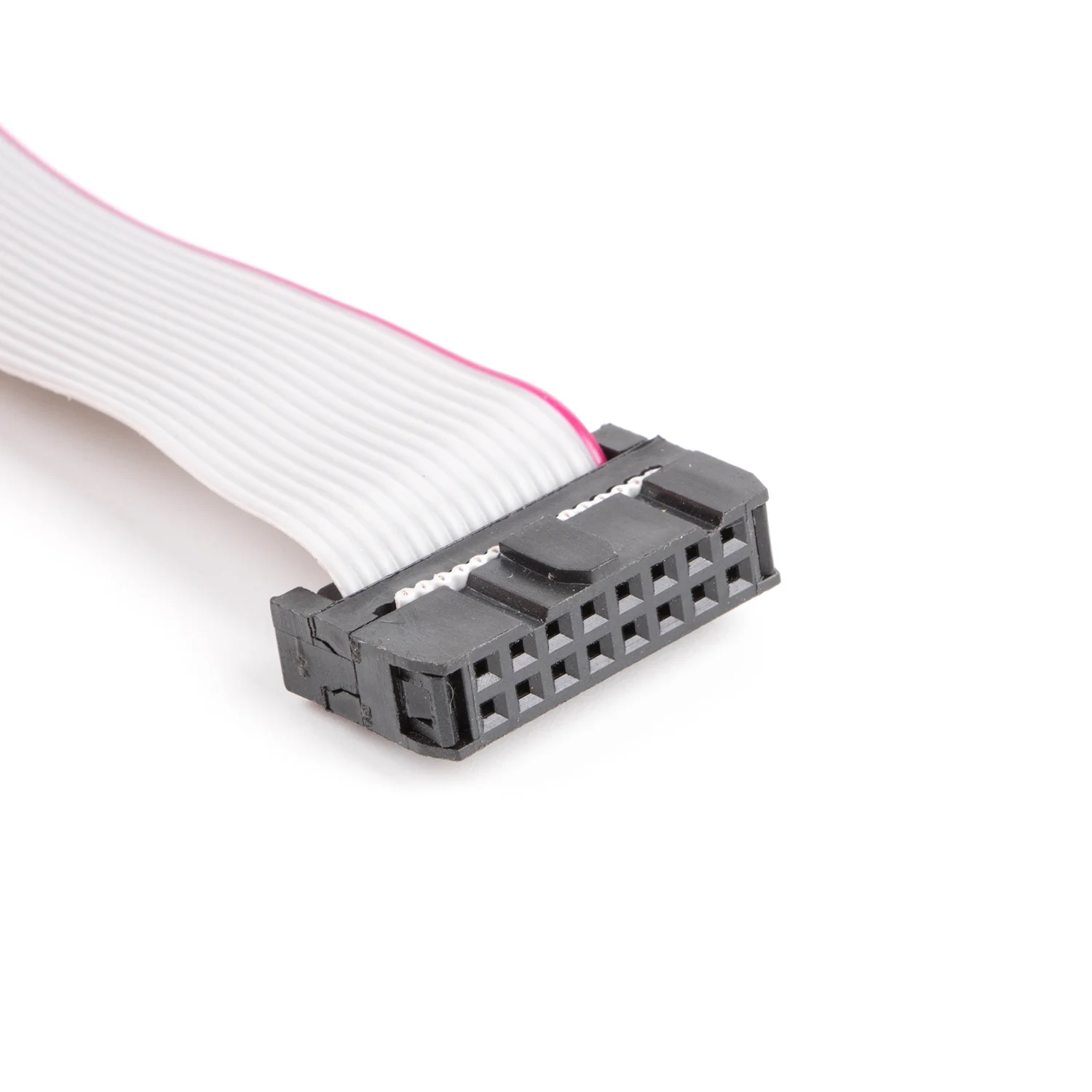 DB15 to 2.54mm pitch FC-16 PIN JTAG ISP DOWNLOAD CABLE Gray Flat Ribbon Data Cable FOR DC3 IDC BOX HEADER