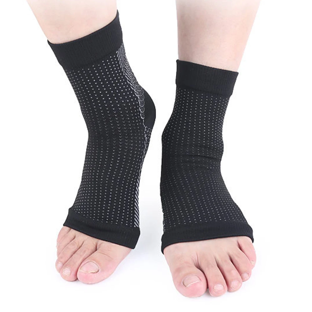 1Pair Soothe Compression Socks Men Women Neuropathy Pain Ankle Brace Plantar Fasciitis Swelling Relief Ankle Protection