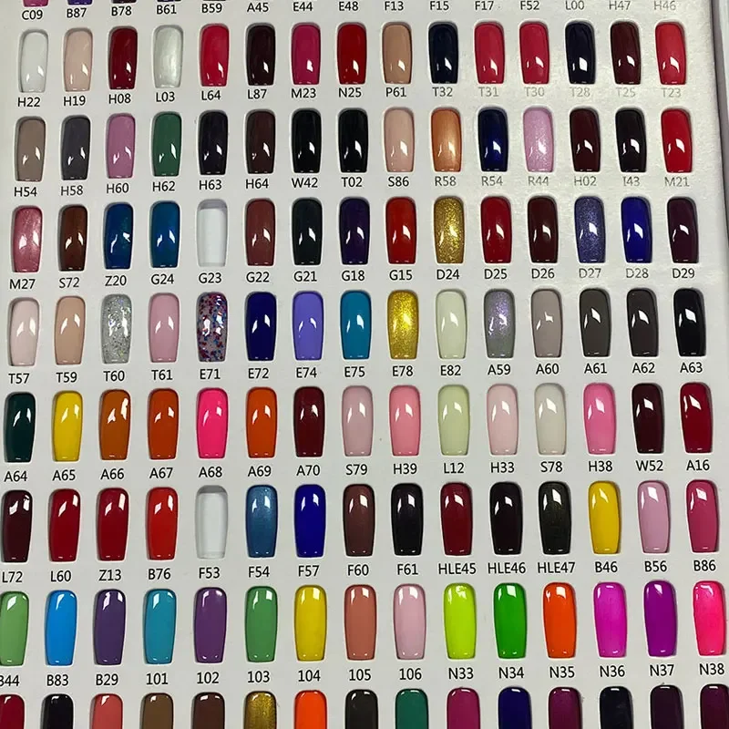 273ColorNailGelPolishSemiPermanentGellackNailArtSalonGlitter