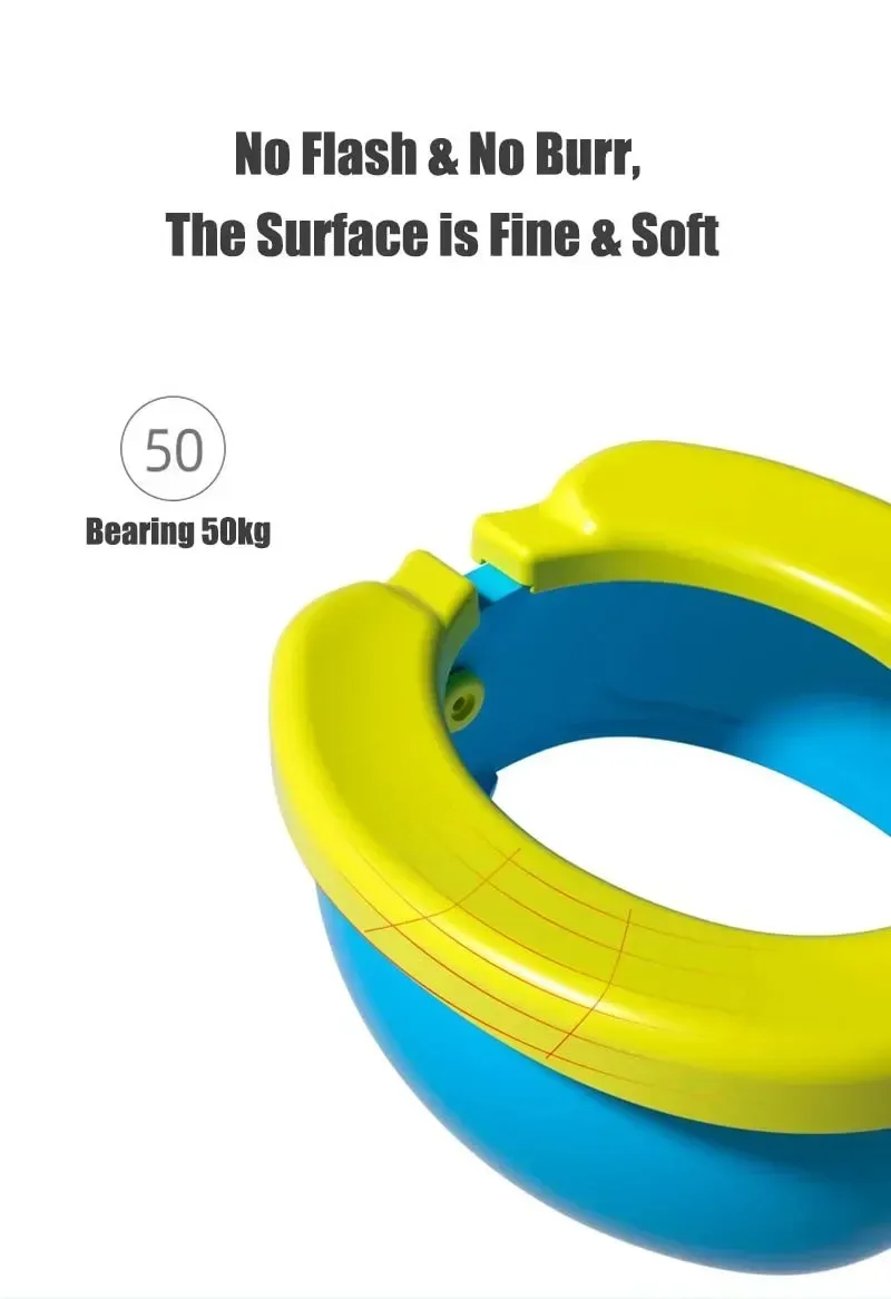 Child Potty Training Seat Folding Travel Baby Toilet Pot Squatty Potty Urinal for Children Baby Pot Child Toilet Portable Potty 15