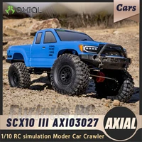 AXIAL SCX10 III AXI03027 1/10 RC Simulation Electric Remote Control Model Car Off-road Crawler Adult Children Toys Vehicle 1