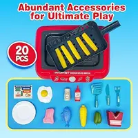 Color Changing Kids Food Fryer Pretend Play Toys for kids 3 - Gourmet Cooking Box toys, gift for boys and girls - Image 4