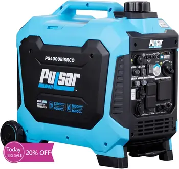 4000W Dual Fuel Inverter Generator 1