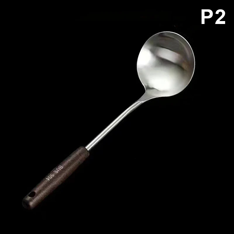 Set di spatole e cucchiai da cucina in acciaio inossidabile con