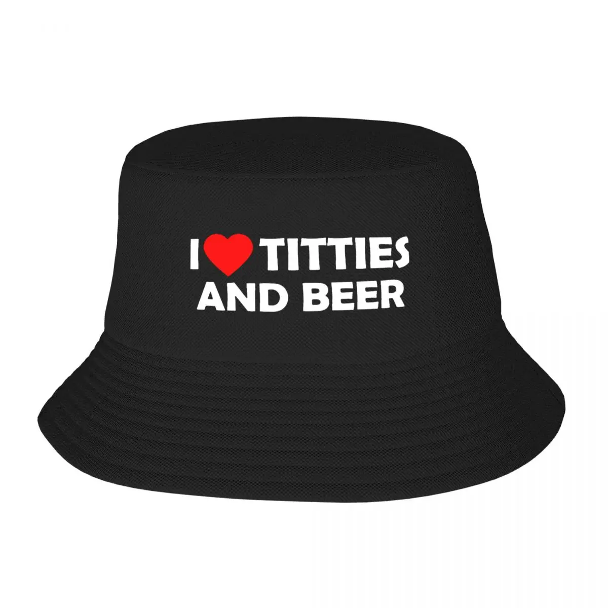 

Titties And Beer Spring Reversible Bob Bucket Hats Cotton Fisherman Caps Girl Boy Outdoor Sport Chapeau Bob Hat