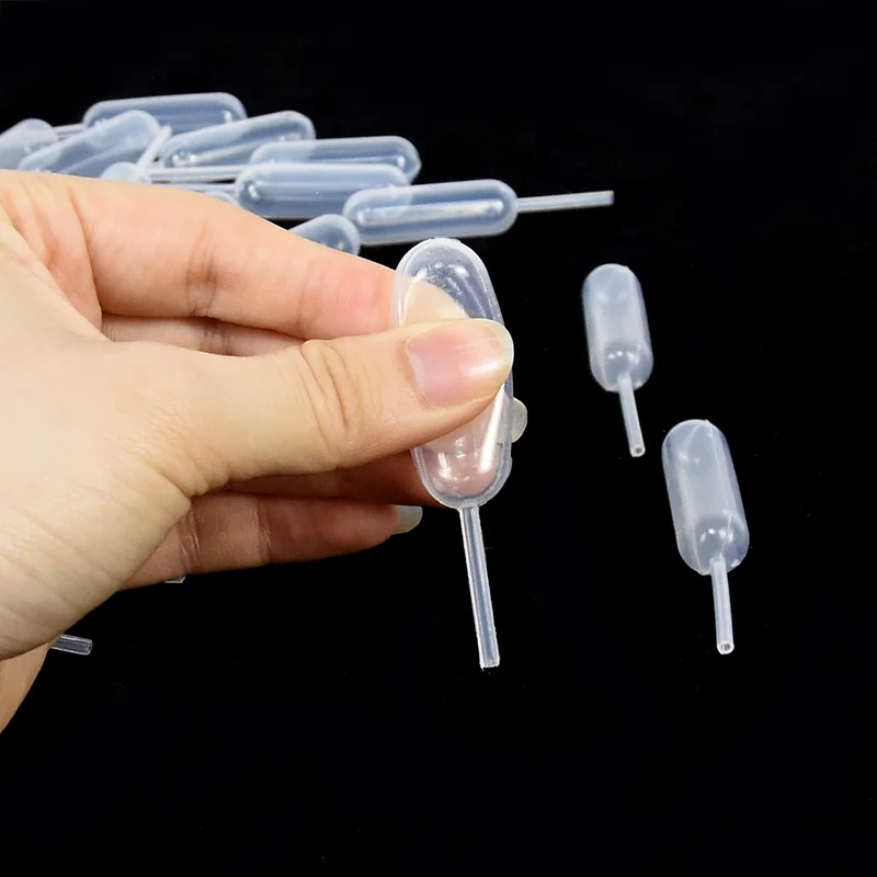 Disposable Dropper 50/100Pcs Mini 4ml Jam Dropper for Cupcake Sauce Squeeze Transfer Pipettes Dessert Stuffed Cake Decor