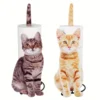 Adorable Cat-Shaped Napkin Holder - Durable Metal Tissue Dispenser for Dining Rooms, Hotels & Homes - A Chic Tabletop  Solution  1