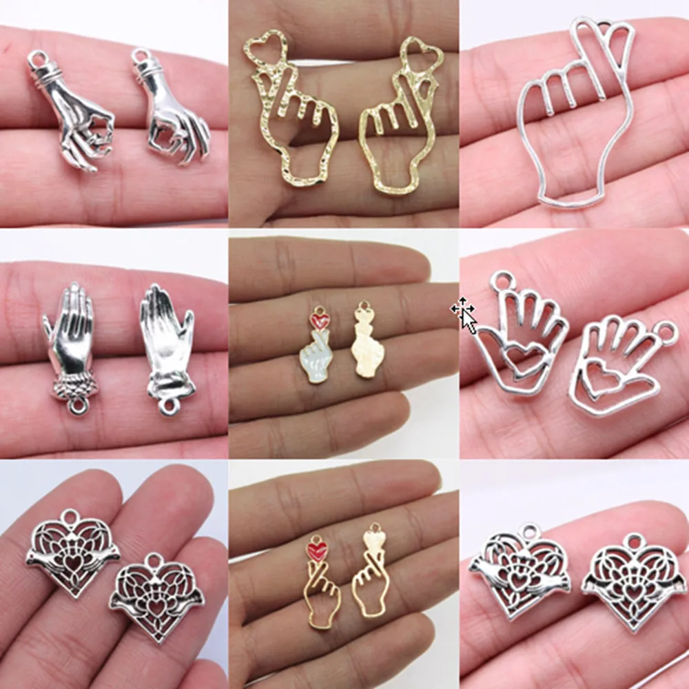Bulk Charms For Jewelry Making Kit Pendant Diy Jewelry Accessories Love