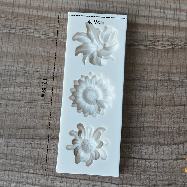 Mini Virág Szilikon Penész Fondant Torta Csokoládé Születésnapi Dekorációs Szerszámok - Image 5