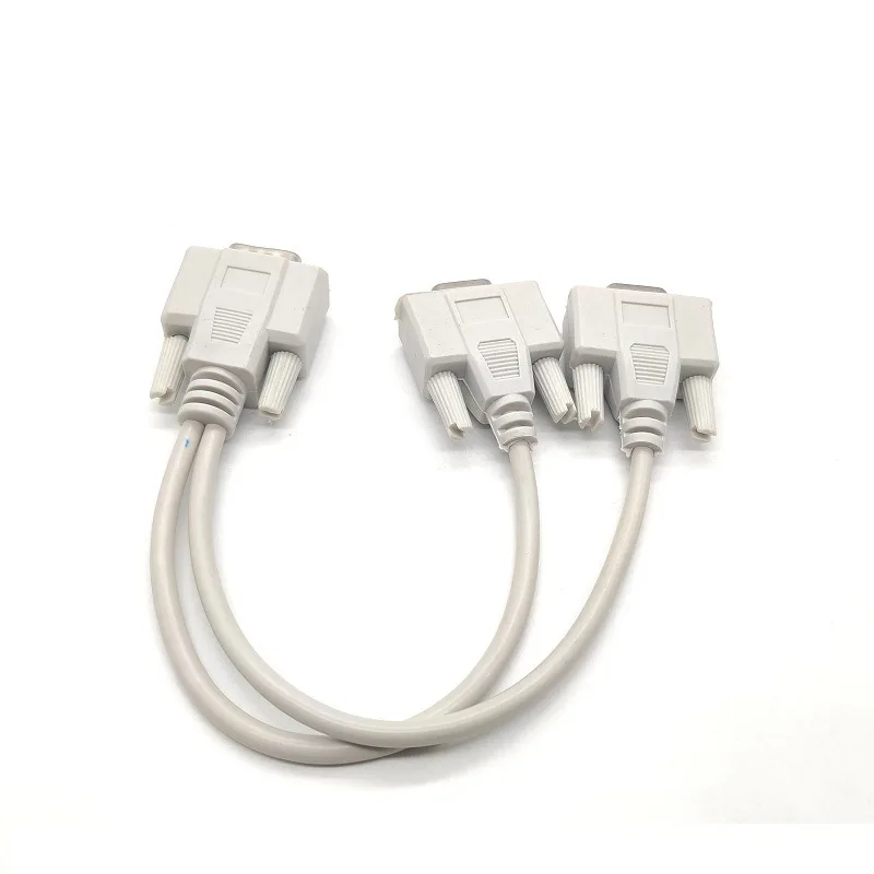 VGA Cable Adapter 1 PC TO 2 MONITOR Male to 2 Dual Female Splitter 15 PIN