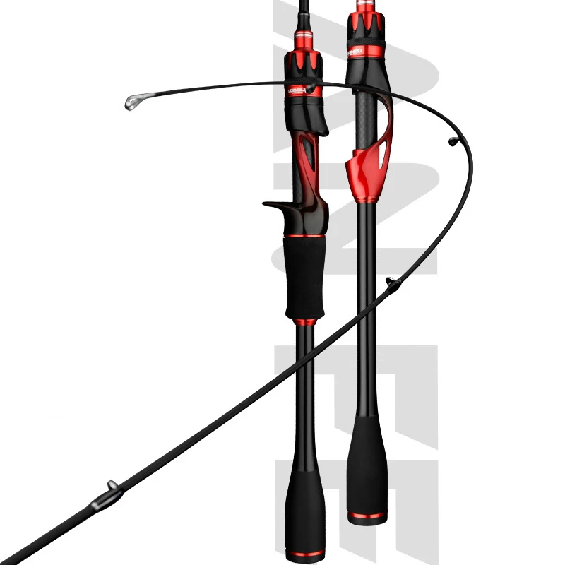 Ultra Light Fishing Rod Carbon Fiber Spinning Casting Fishing Pole Bait