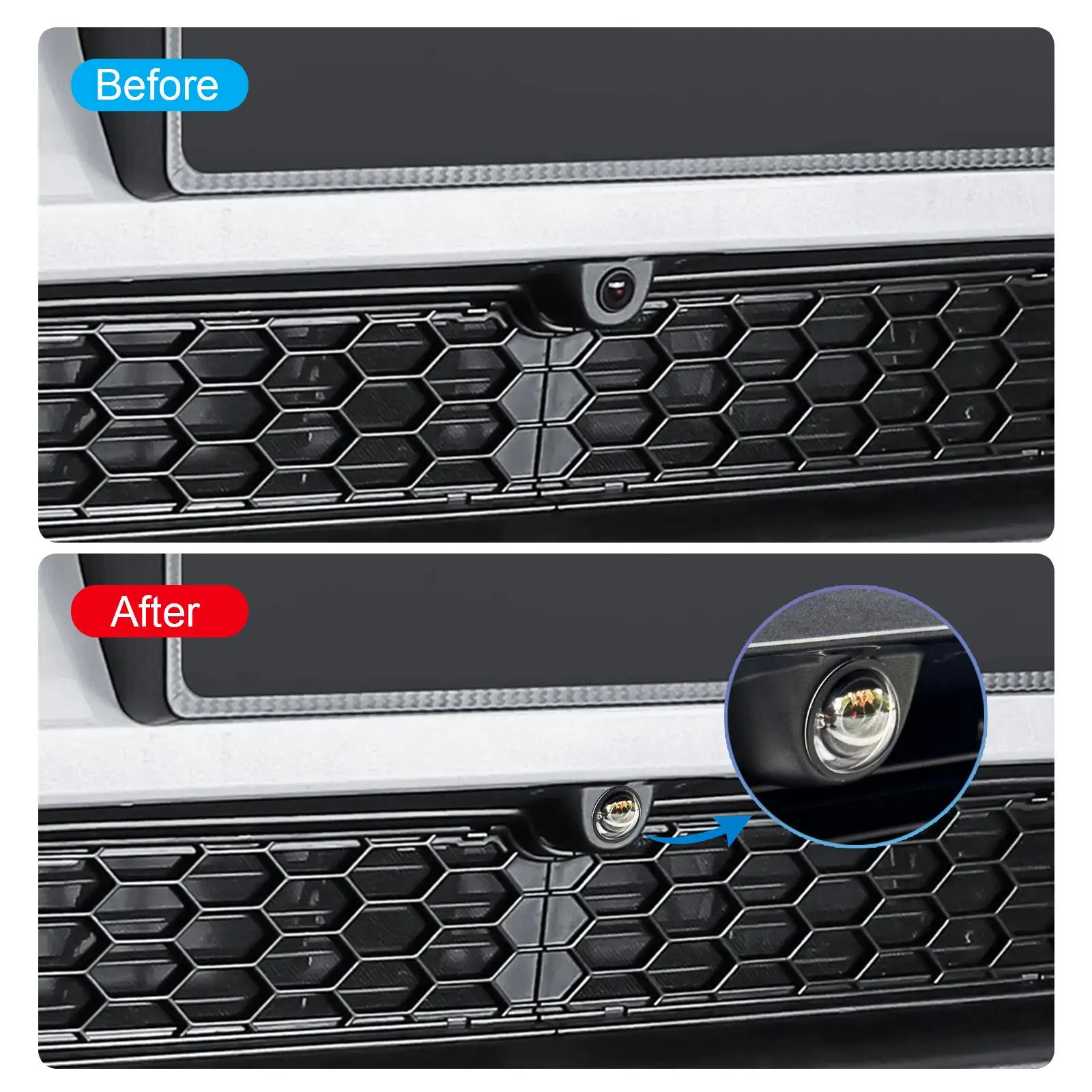 Lens Guard PC Protective Cover Kits for 2025 Tesla Cybertruck / Model Y Juniper / Model S