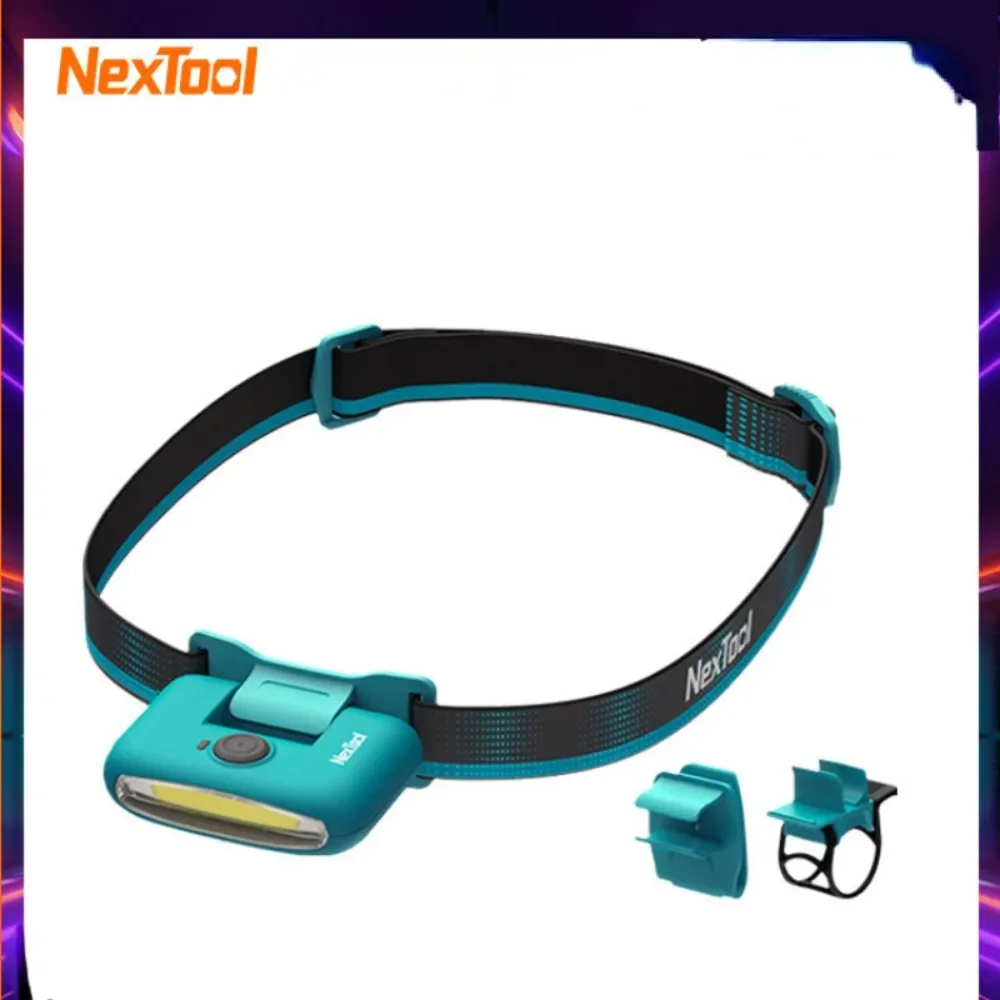 

NexTool Multi functional headlights for night running, cycling, outdoor activities, COB, multi-purpose headlights