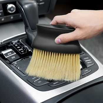 Car Four Seasons General Model Brush Instrument Board Outlet Outlet Body Interior Decoration Dust Brush Clean Hair Brush 1