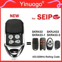 For SEIP Remote Control 433.92MHz Rolling Code Compatible With SEIP SKR433 SKRJ433 SKR433-1 SKR433-3 Gate Remote Control Garage 1
