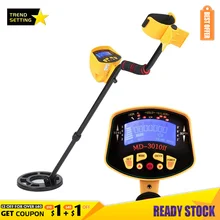 

LAMEZIA MD-II 3010 Portable Metal Detector Underground High Sensitivity Gold Pinpointing Digger Finder Treasure Hunter Detect