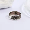 Anime Fate Stay Night Ring Black Saber Armour Cosplay Unisex Adjustable Opening Jewelry Rings Prop Accessories Halloween Gift 6