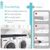 Washing Machine, Dryer Countertop and Shelves Set,  Automatic Laundry Washer 5
