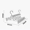 Folding Trouser Rack Multi-Functional Multi-Layer Clothes Hanger Household Non-Marking Non-Slip Magic Trouser Clip Wardrobe Stor 2