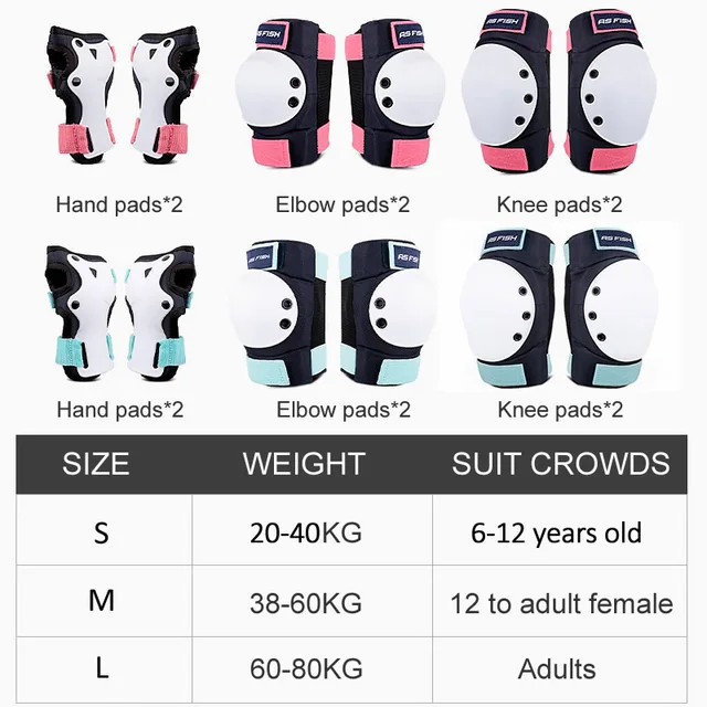 Roller Skating Protector Helmet for Teenage Adults Outdoor Cycling Rock Climbing Kneepads Elbow Pad Hand Head Protective Gear 5