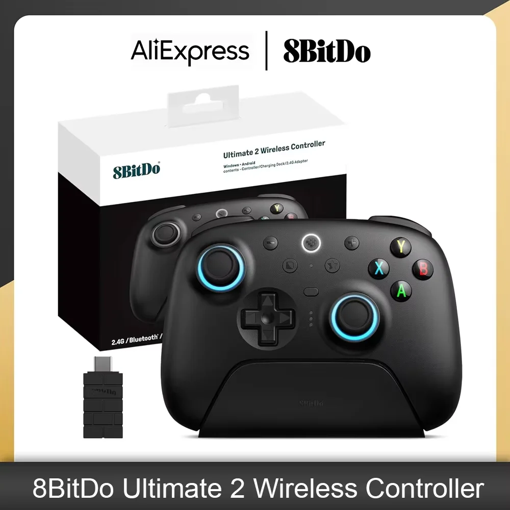 8BitDo Ultimate 2 ワイヤレス コントローラー TMR