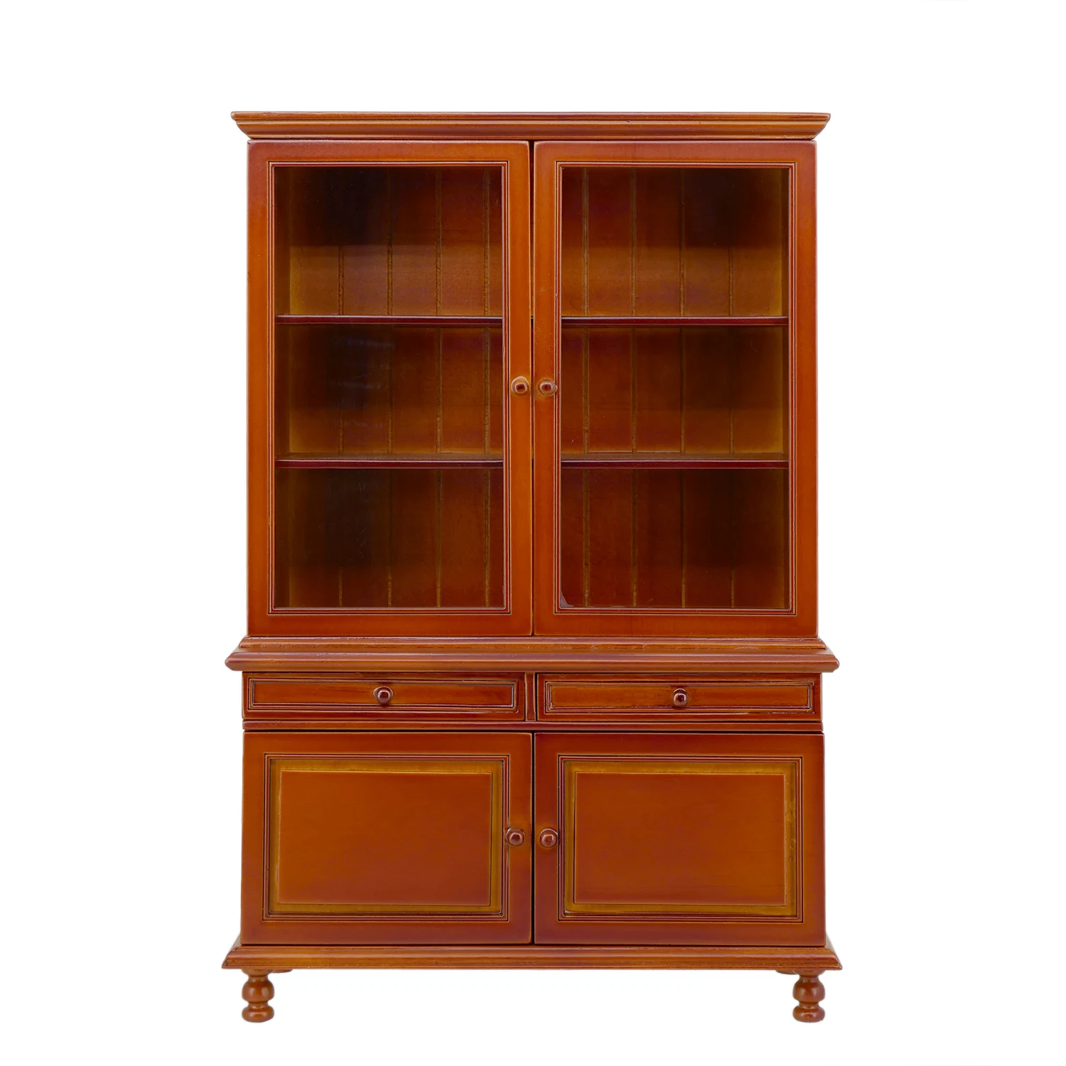 1/6 Bjd Ob11 Mobili In Miniatura Per Casa Delle Bambole Mini Modello Armadio In Vetro/Armadio Antipolvere/Libreria/Vetrina Retrò