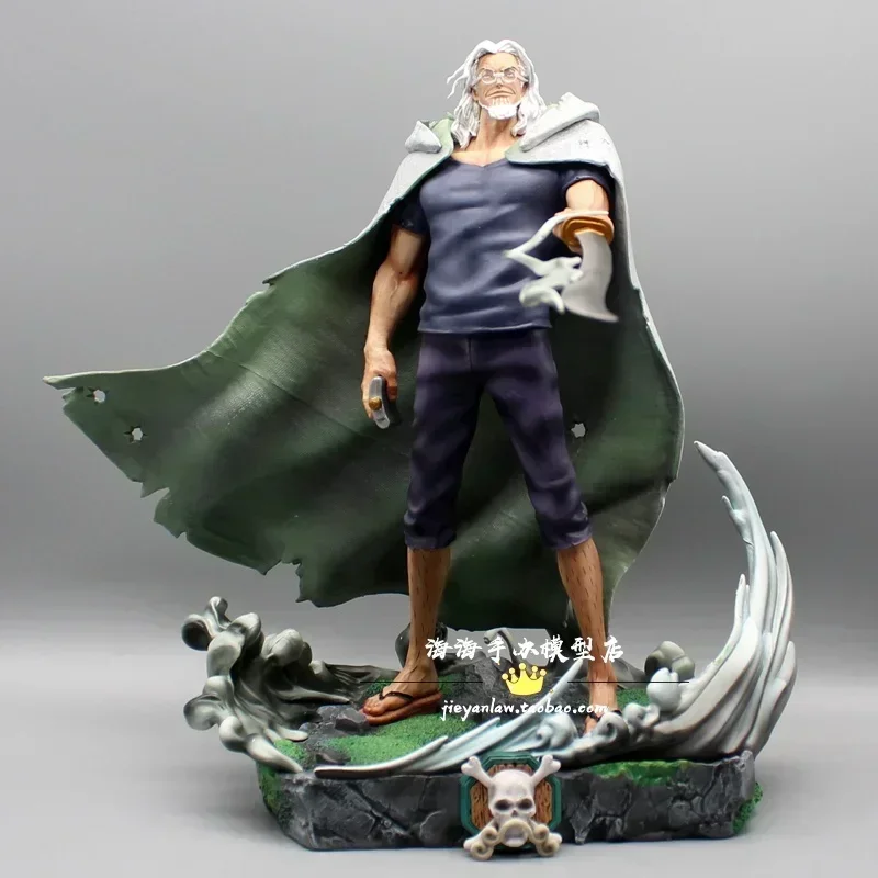 thumbnail image 1 of Nueva figura de acción de One Piece Silvers Rayleigh de 31 cm, figura de acción Gk, figura de Dark King, estatua de PVC, modelo de colección, juguete de decoración, juguetes, 1 of 5