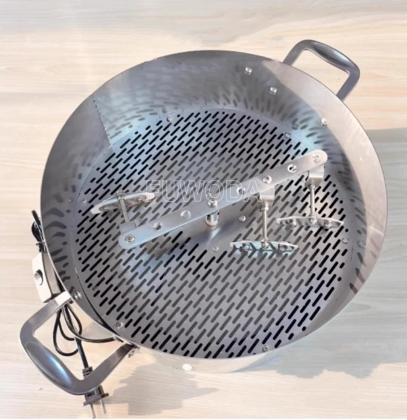 2.5KG Household Commercial Baked Bean Roaster High Air Volume Coffee Bean Silver Skin Cooling tray stirring Machine