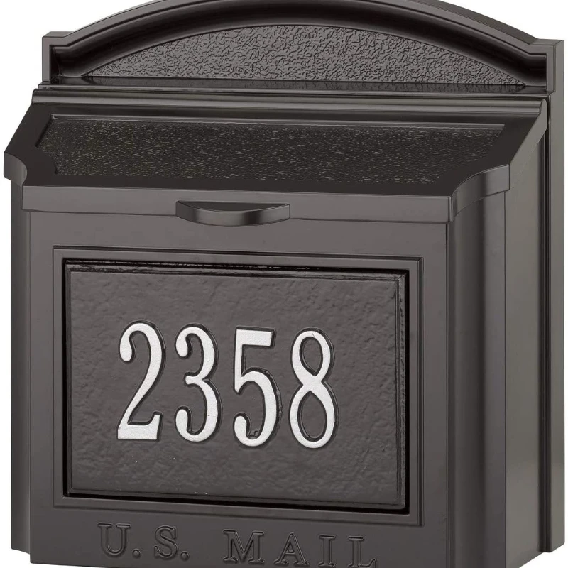 

Modern wooden wall mounted customized mailboxes