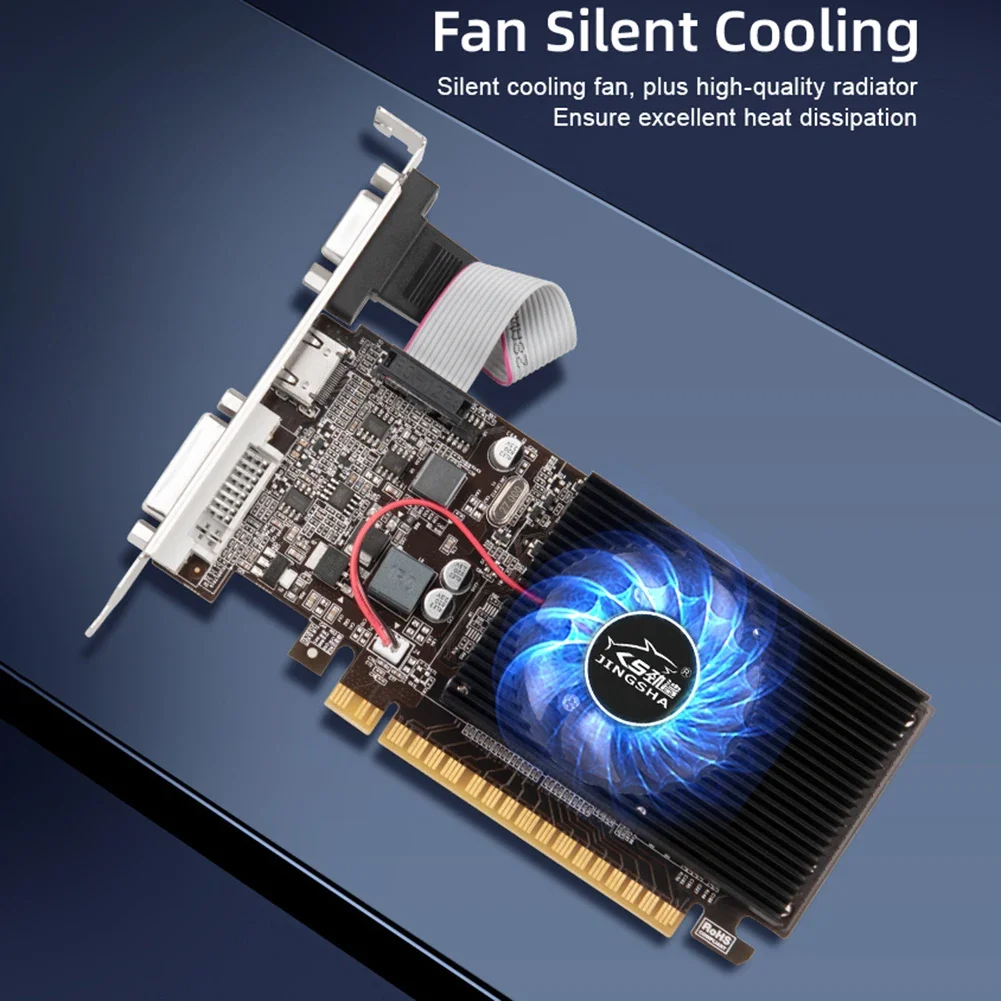 ǻ ũž ӿ  ī ü ׼, GT610  ī, 810MHZ DDR3, 1GB ׷  ī, HD VGA DVI ̽